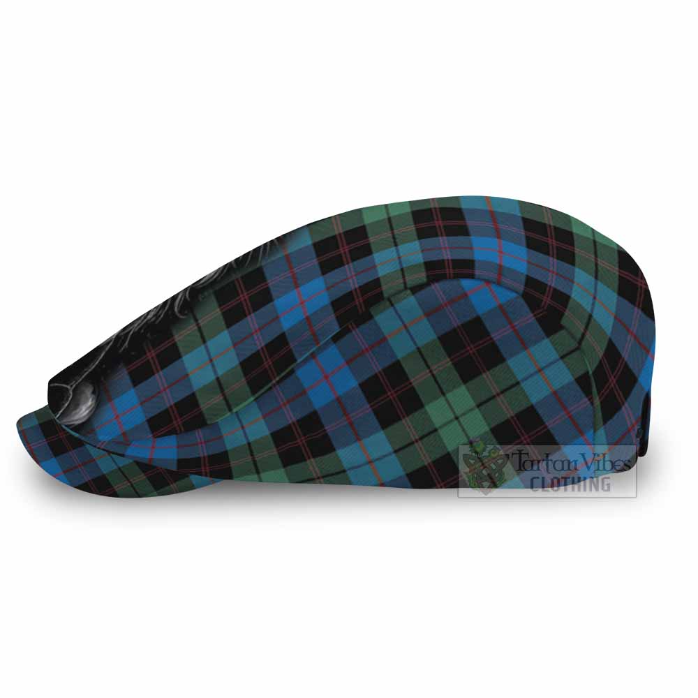 Guthrie Tartan Flat Cap, Jeff Cap Roaring Lion Heritage - Tartan Vibes Clothing