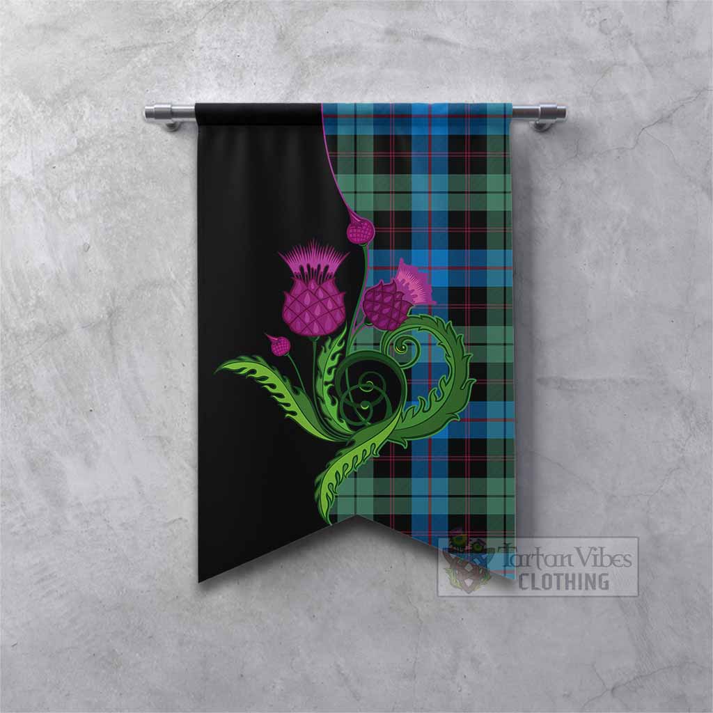 Guthrie Tartan Gonfalon Traditional Scottish Thistle Fishtail - Tartan Vibes Clothing