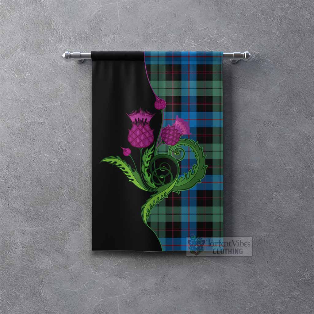 Guthrie Tartan Gonfalon Traditional Scottish Thistle Rectangle - Tartan Vibes Clothing
