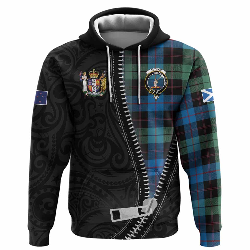 Guthrie Tartan Hoodie New Zealand Pattern Unique Zipper Stylized
