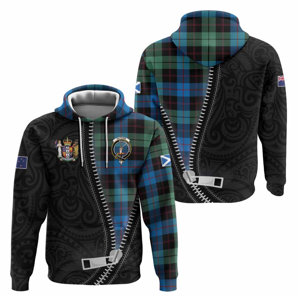 Guthrie Tartan Hoodie New Zealand Pattern Unique Zipper Stylized