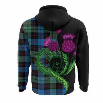 Guthrie Tartan Hoodie Traditional Scottish Thistle