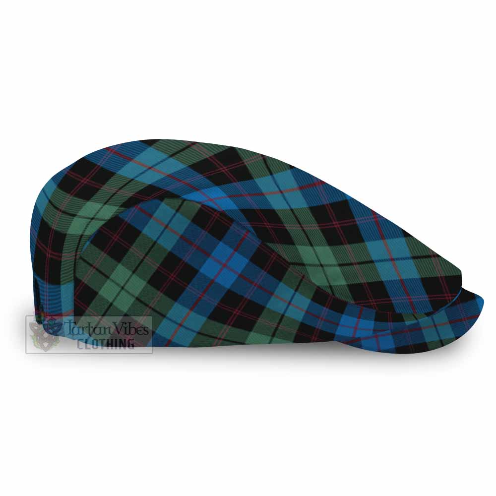 Guthrie Tartan Flat Cap, Jeff Cap Cross Style - Tartan Vibes Clothing