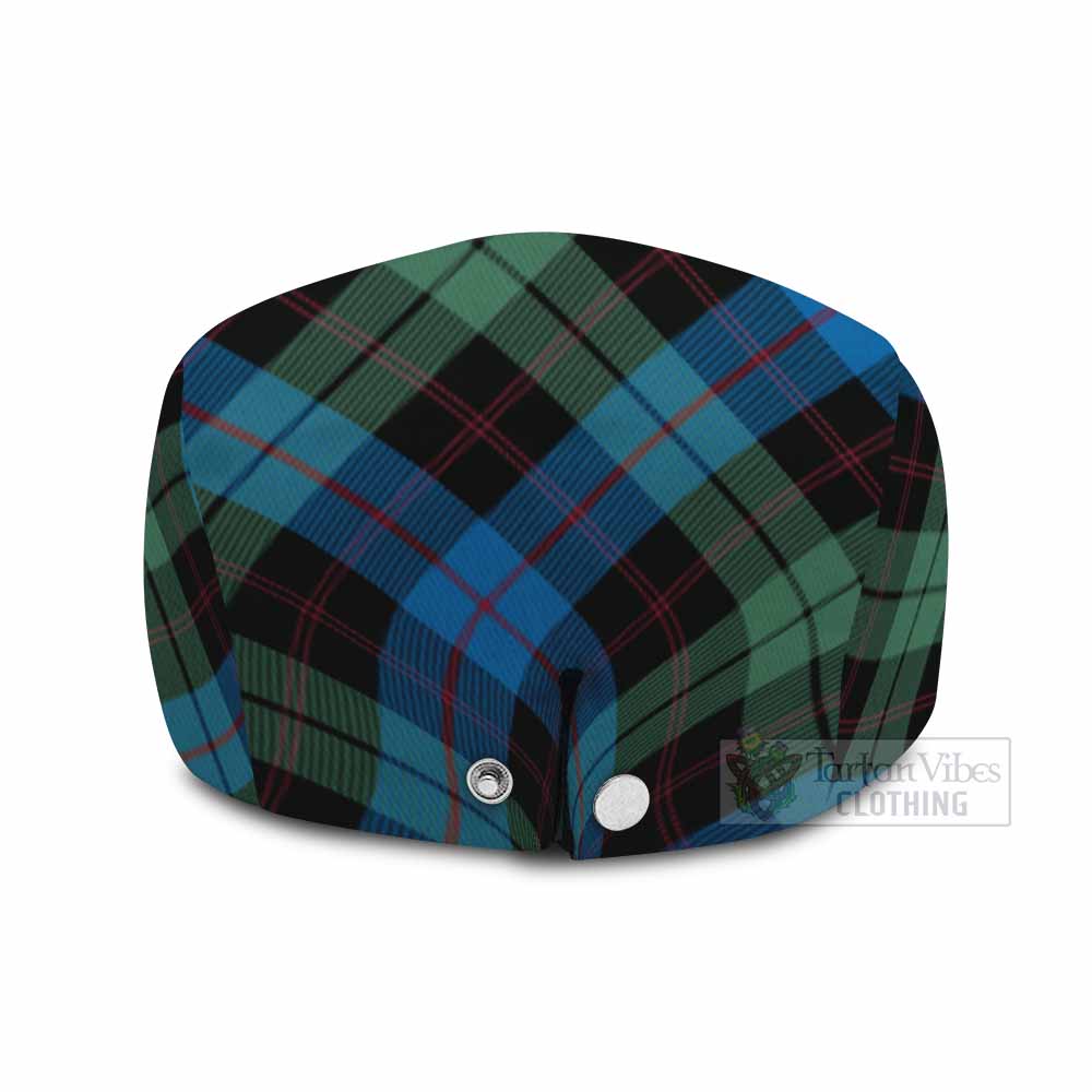 Guthrie Tartan Flat Cap, Jeff Cap Cross Style - Tartan Vibes Clothing