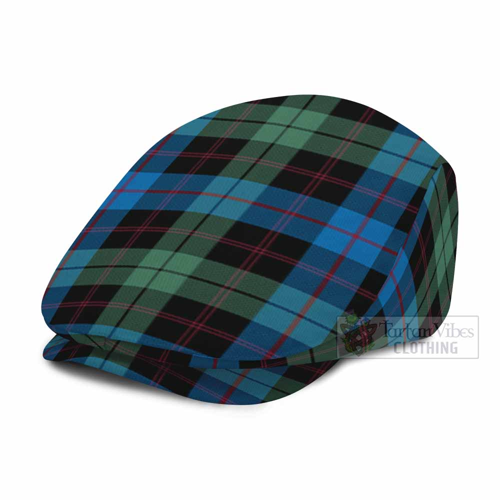 Guthrie Tartan Jeff Cap, Tartan Flat Cap
