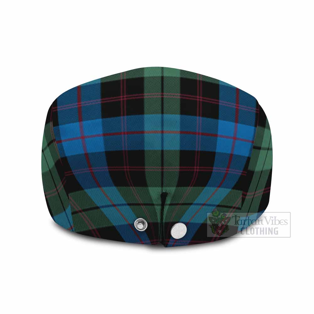Guthrie Tartan Jeff Cap, Tartan Flat Cap