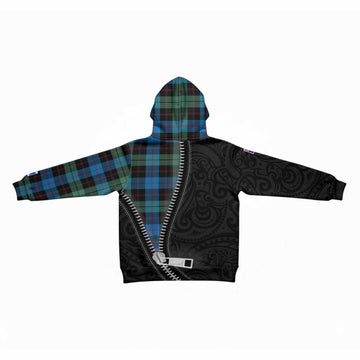 Guthrie Tartan Kid Hoodie New Zealand Pattern Unique Zipper Stylized