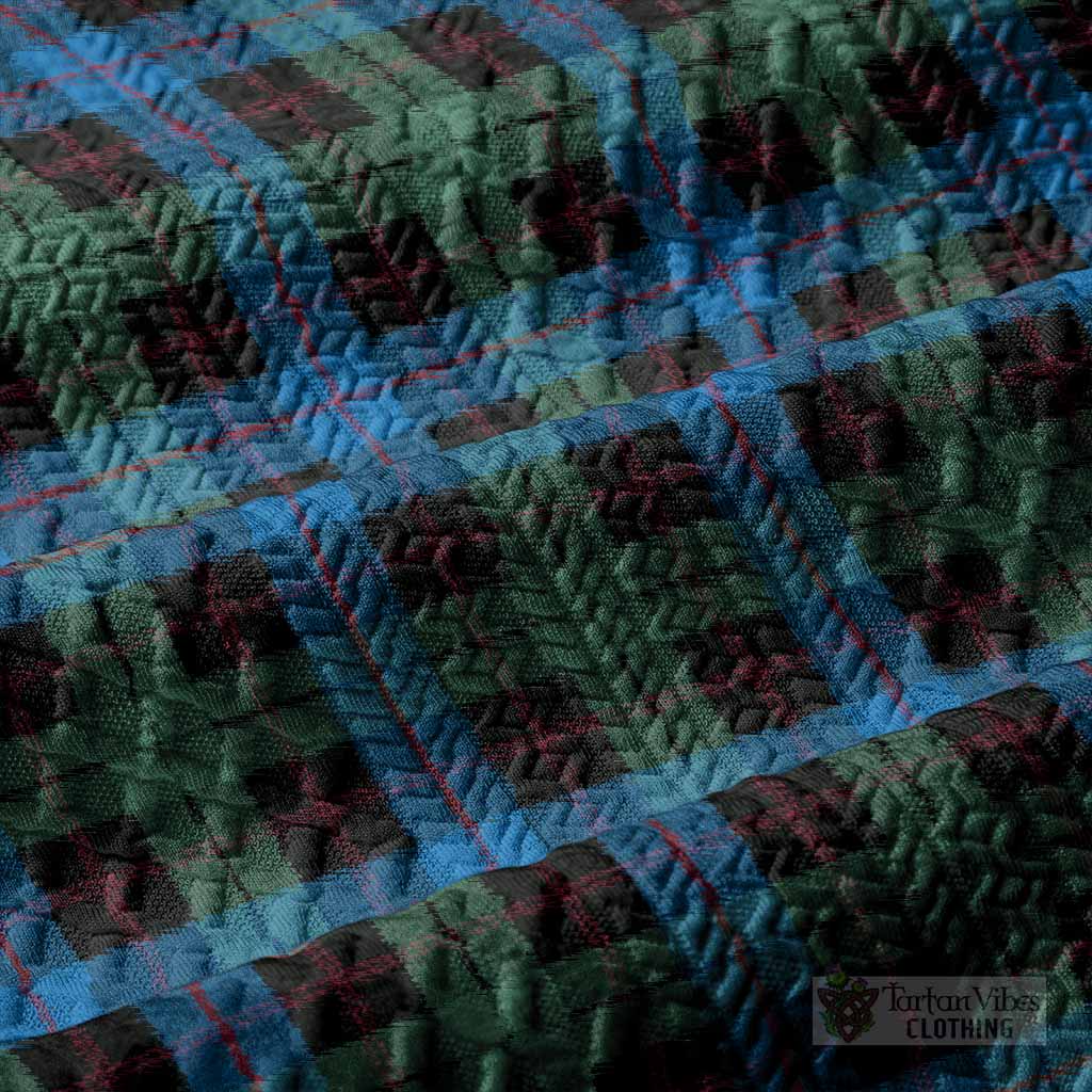 Guthrie Tartan Men’s Polo Sweater Top with Family Crest