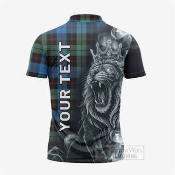 Guthrie Tartan Zipper Polo Shirt Roaring Lion Heritage