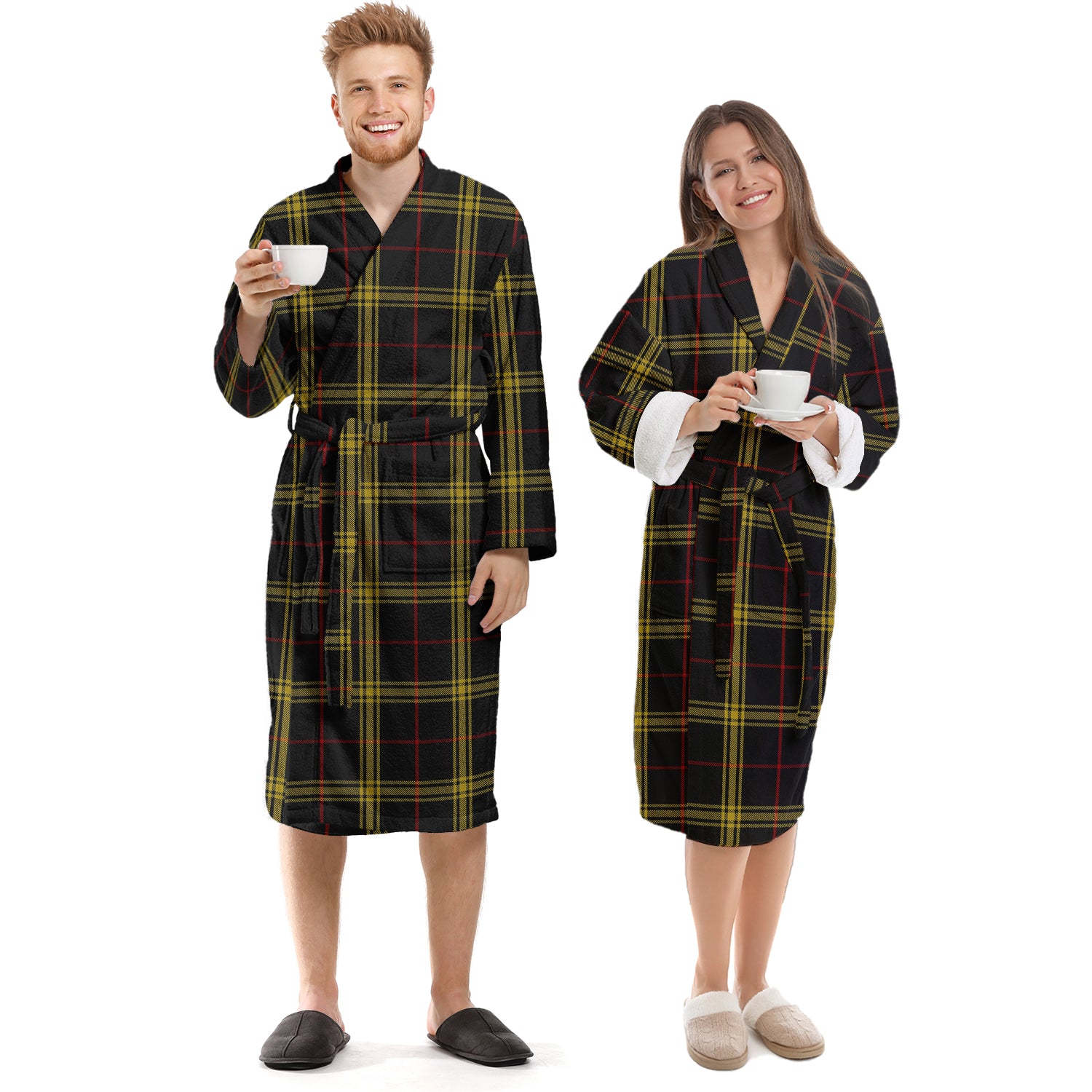 Gwynn Tartan Bathrobe Unisex S - Tartan Vibes Clothing