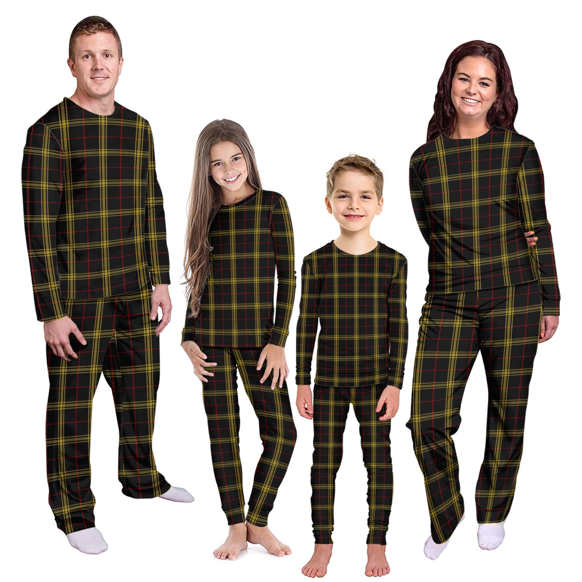 Gwynn Tartan Pajamas Family Set Kid - Tartan Vibes Clothing