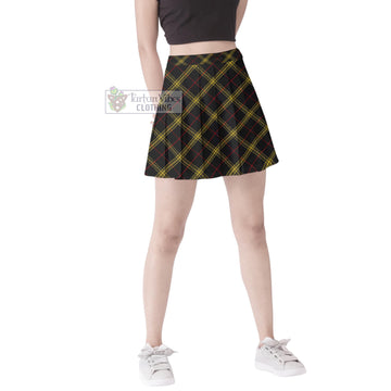 Gwynn Tartan Women's Plated Mini Skirt