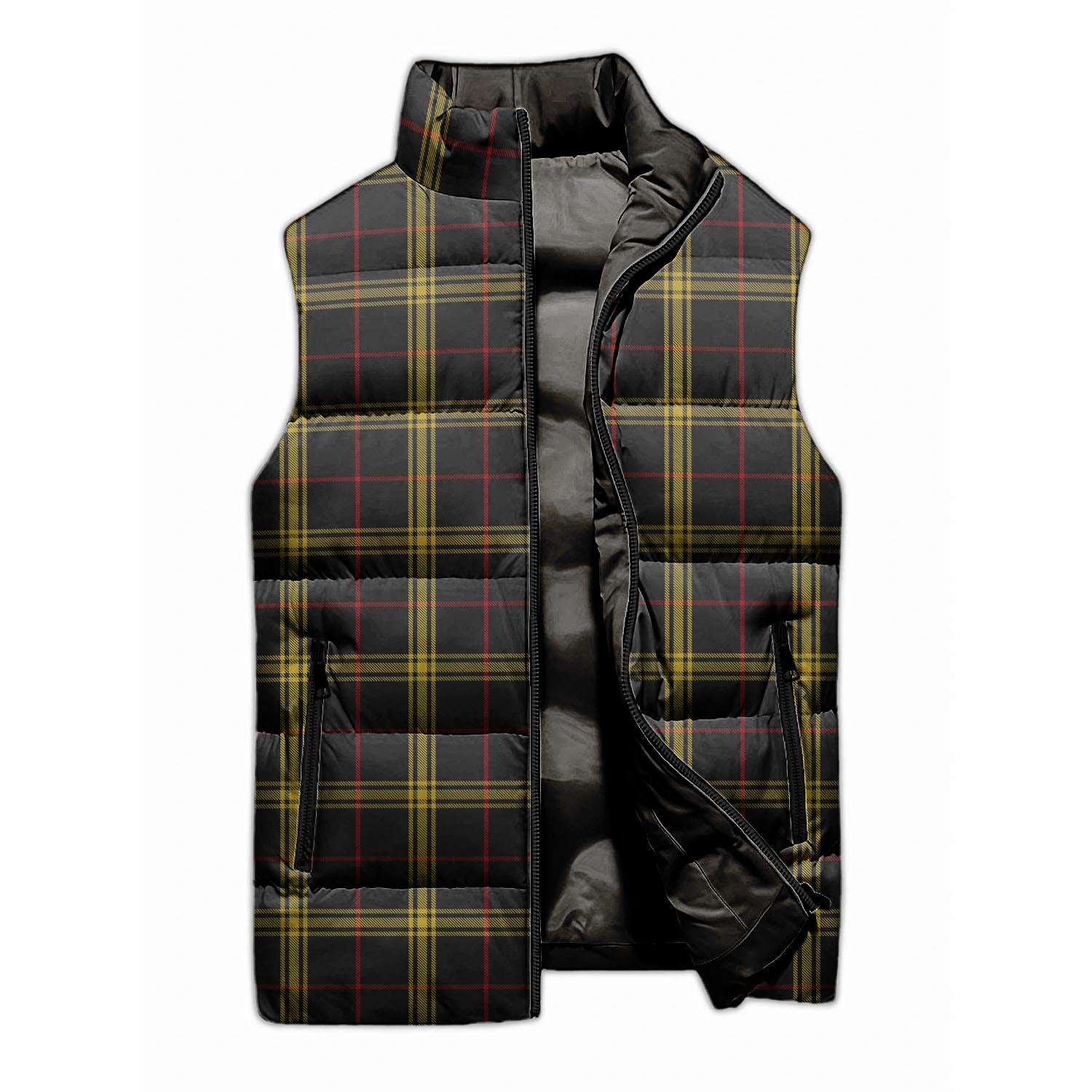 Gwynn Tartan Sleeveless Puffer Jacket Unisex M - Tartan Vibes Clothing