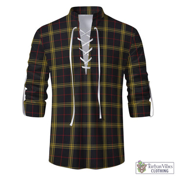 Gwynn Tartan Men's Scottish Traditional Jacobite Ghillie Kilt Shirt - Tartan Vibes Clothing