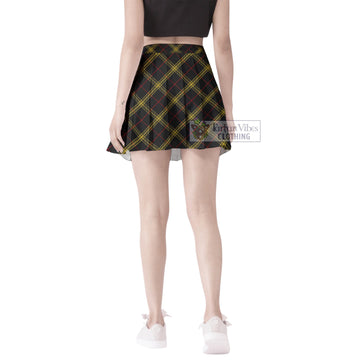 Gwynn Tartan Women's Plated Mini Skirt