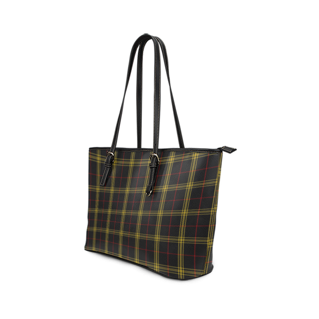 Gwynn Tartan Leather Tote Bag - Tartan Vibes Clothing