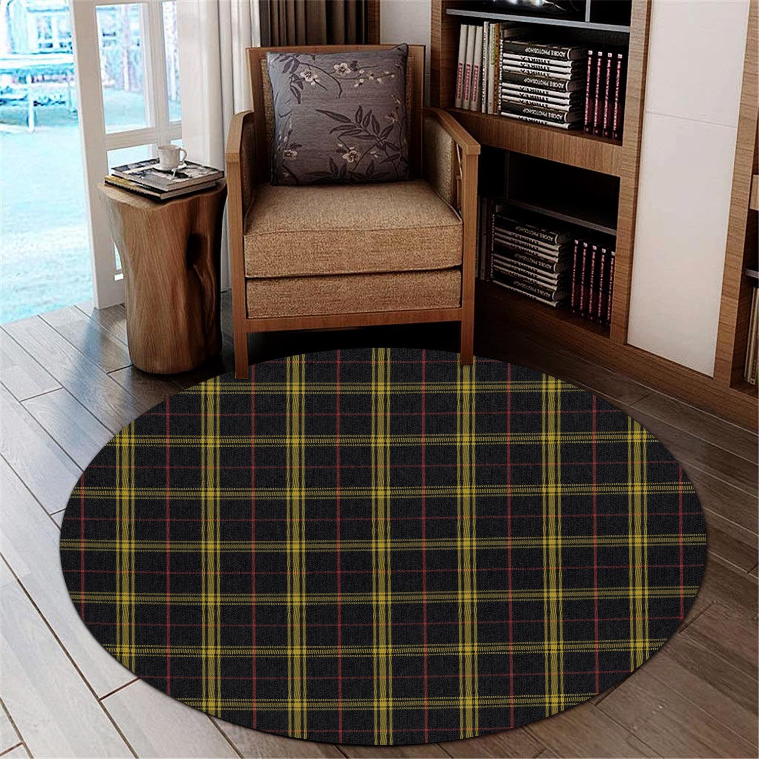 Gwynn Tartan Round Rug - Tartan Vibes Clothing