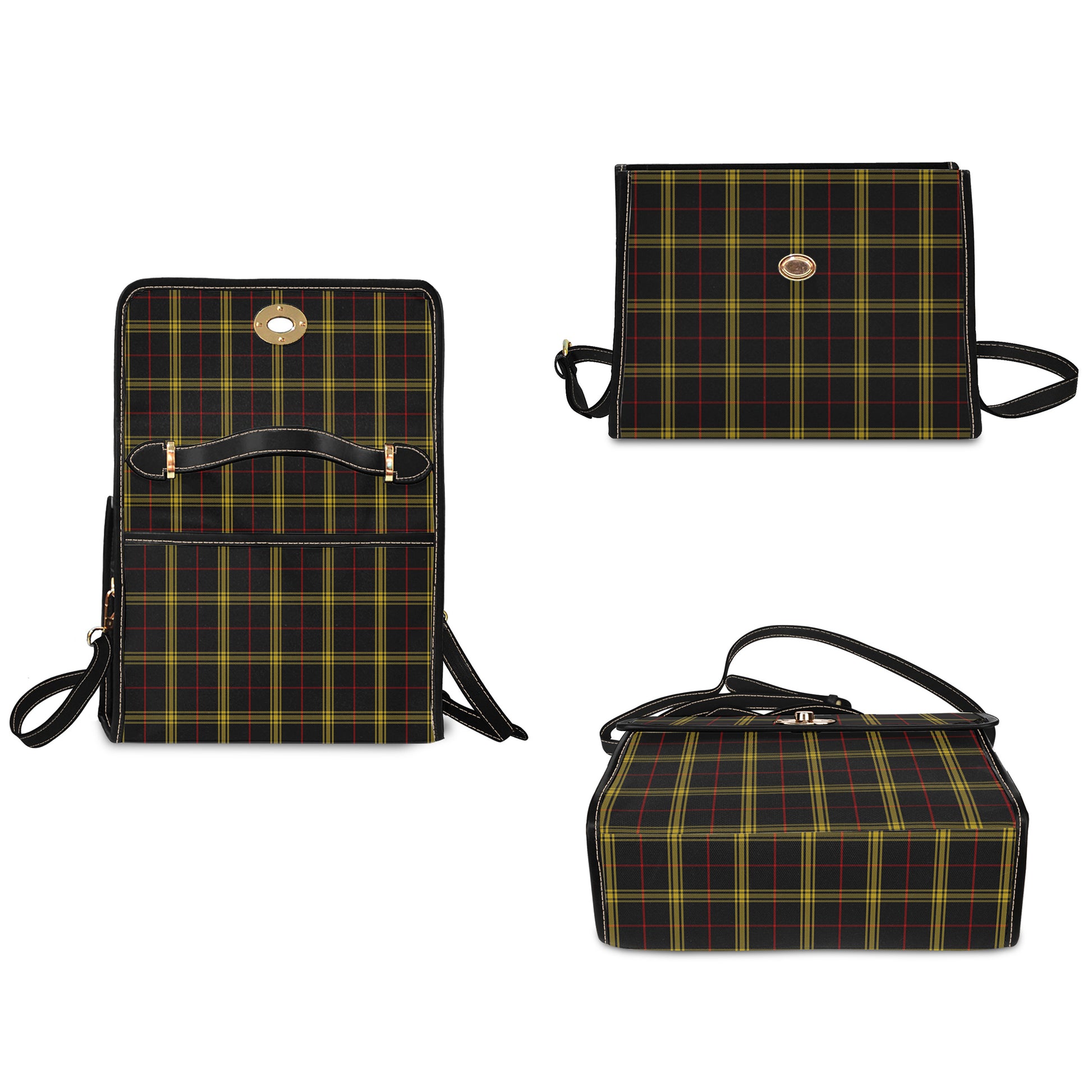 gwynn-tartan-leather-strap-waterproof-canvas-bag