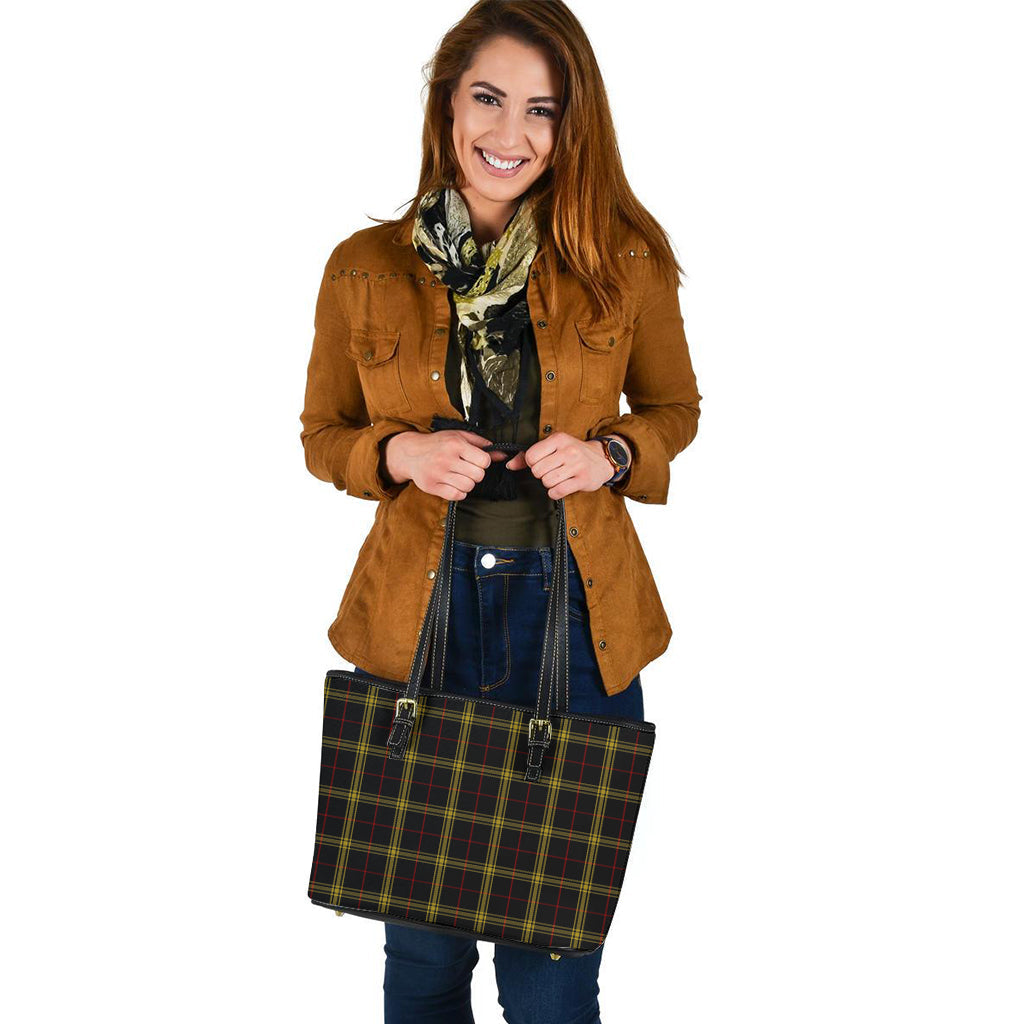 Gwynn Tartan Leather Tote Bag - Tartan Vibes Clothing