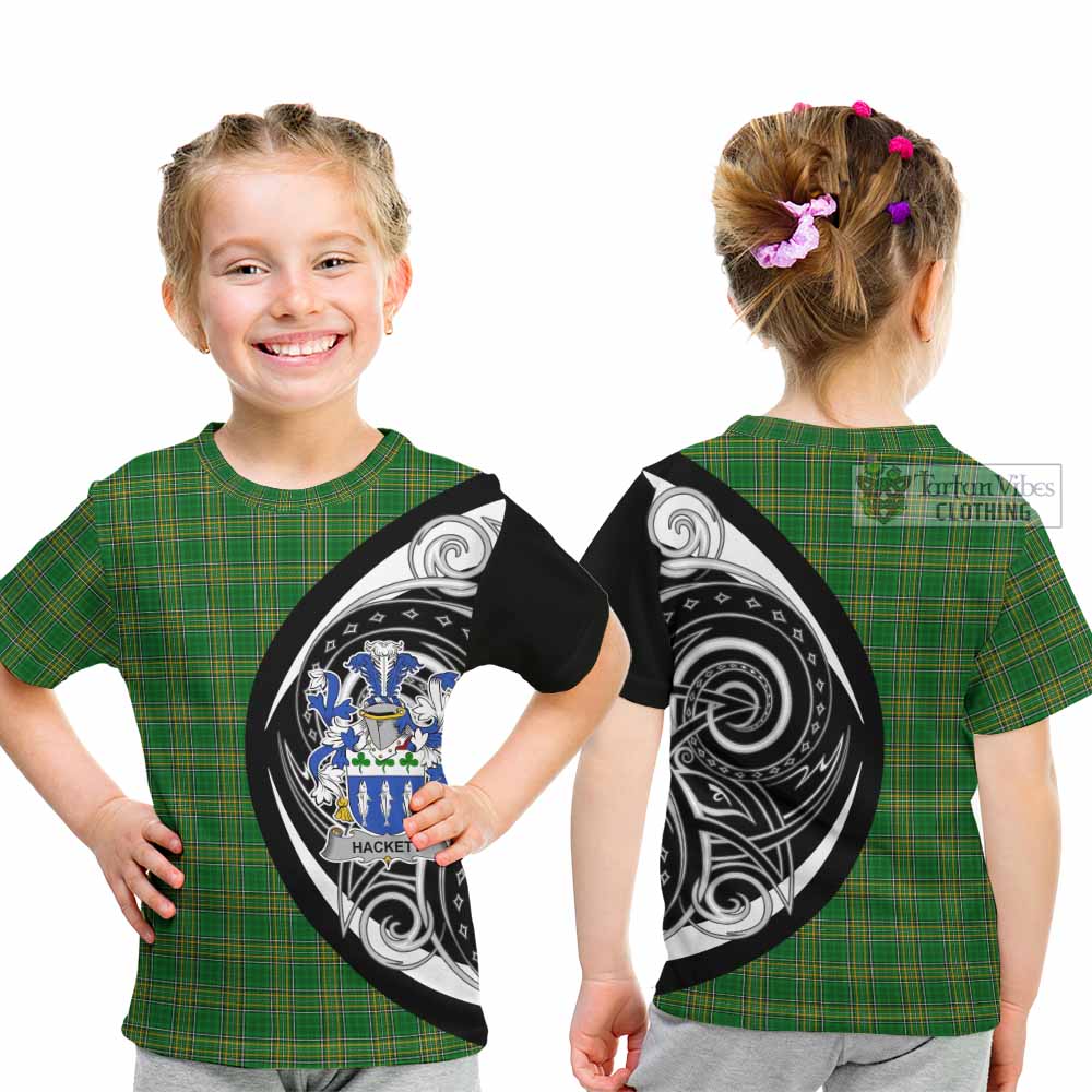 Hackett Irish Clan Kid T-Shirt Celtic Circle Style - Tartan Vibes Clothing