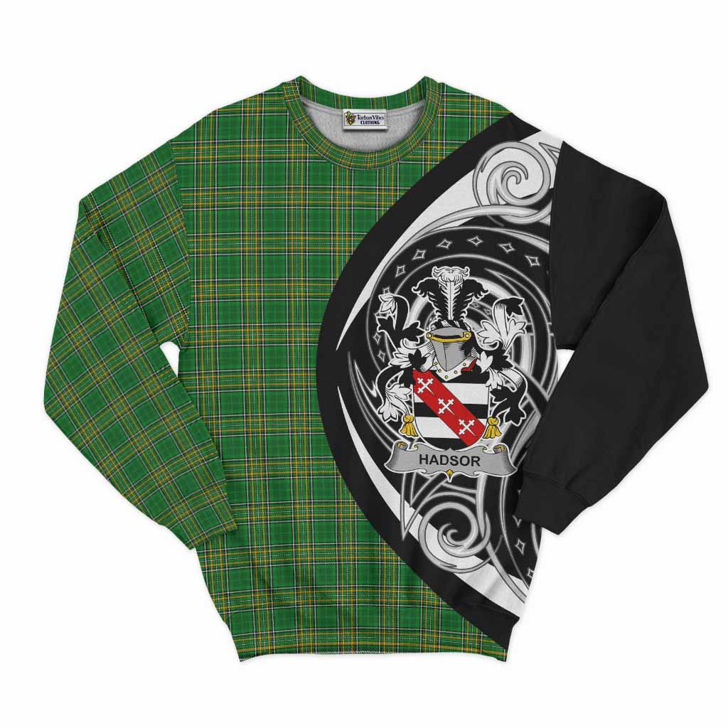 Hadsor Irish Clan Sweatshirt Celtic Circle Style Unisex - Tartan Vibes Clothing