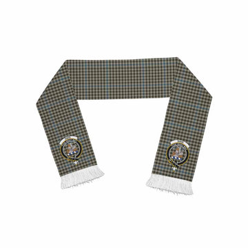 Tartan Vibes Clothing Haig Tartan Ruffneck Scarf with Family Crest