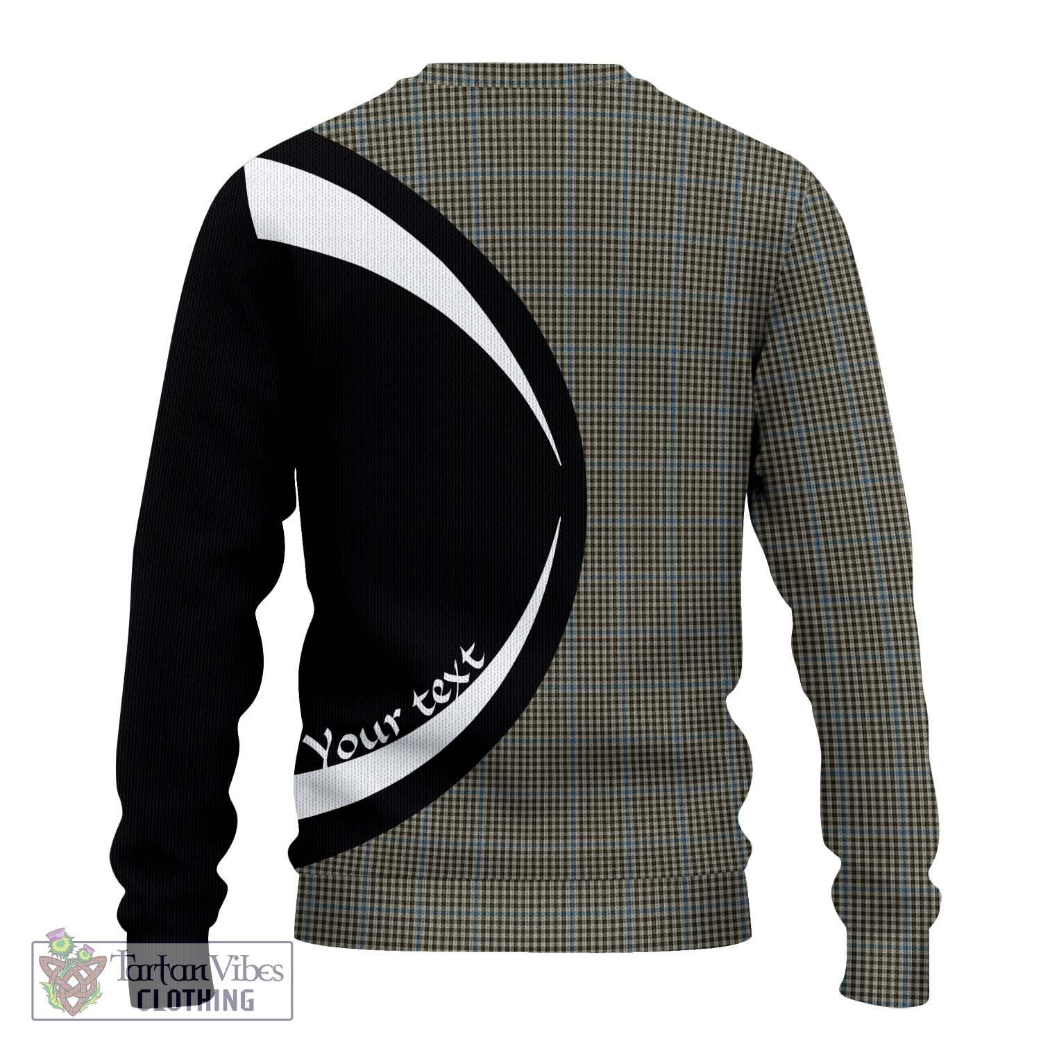 Haig Tartan Ugly Sweater with Family Crest Circle Style - Tartan Vibes Clothing