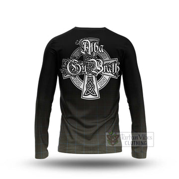 Haig Tartan Long Sleeve T-Shirt Featuring Alba Gu Brath Family Crest Celtic Inspired - Tartan Vibes Clothing