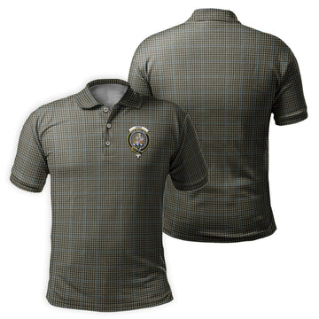 Haig Tartan Men's Polo Shirt with Family Crest