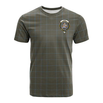 Haig Tartan T-Shirt with Family Crest