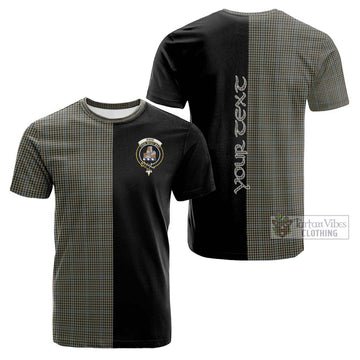 Haig Tartan Cotton T-shirt with Family Crest and Half Of Me Style