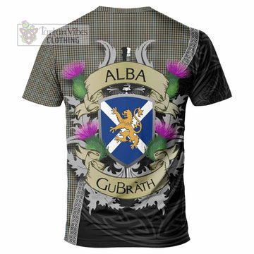 Tartan Vibes Clothing Haig Tartan Family Crest T-Shirt Lion Rampant Royal Thistle Shield Celtic Inspired