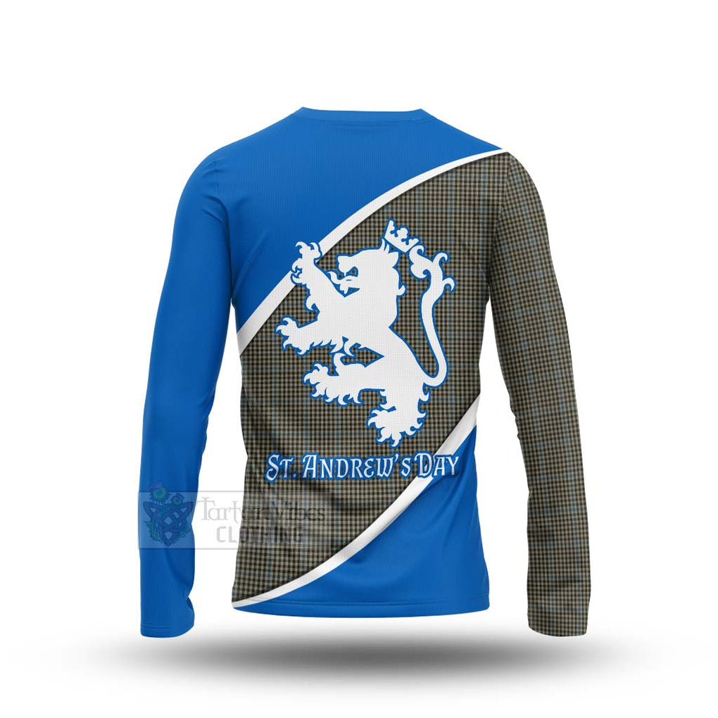 Tartan Vibes Clothing Haig Family Crest Tartan Long Sleeve T-Shirt Celebrate Saint Andrew's Day in Style