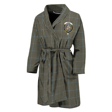 Haig Tartan Bathrobe with Family Crest