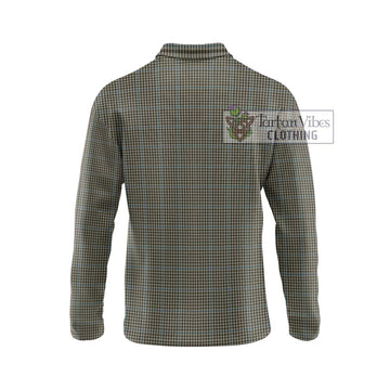 Haig Tartan Long Sleeve Polo Shirt with Family Crest DNA In Me Style - Tartanvibesclothing Shop