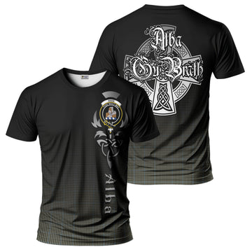 Haig Tartan T-Shirt Featuring Alba Gu Brath Family Crest Celtic Inspired