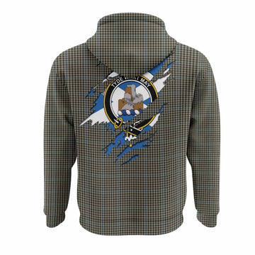 Haig Clan Crest In Me Tartan Hoodie Scotland Flag Style
