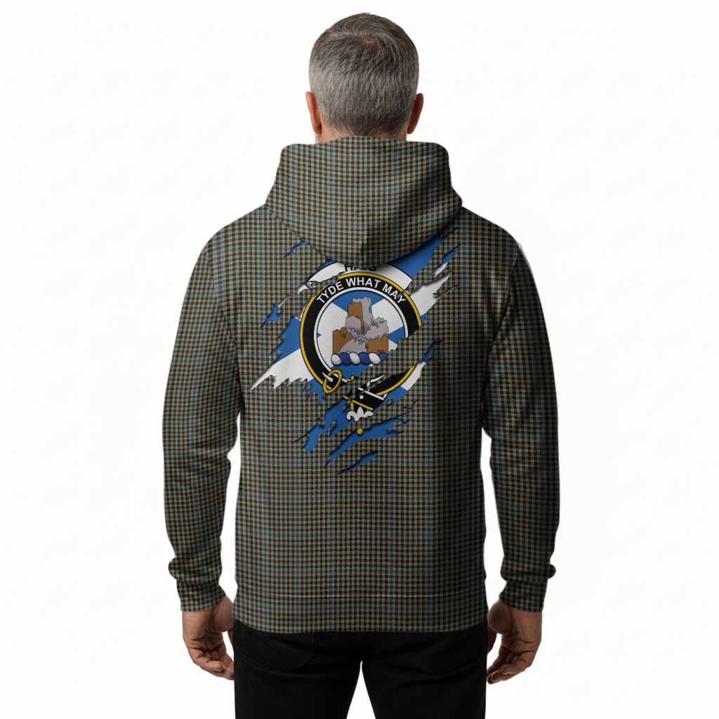 Haig Clan Crest In Me Tartan Hoodie Scotland Flag Style