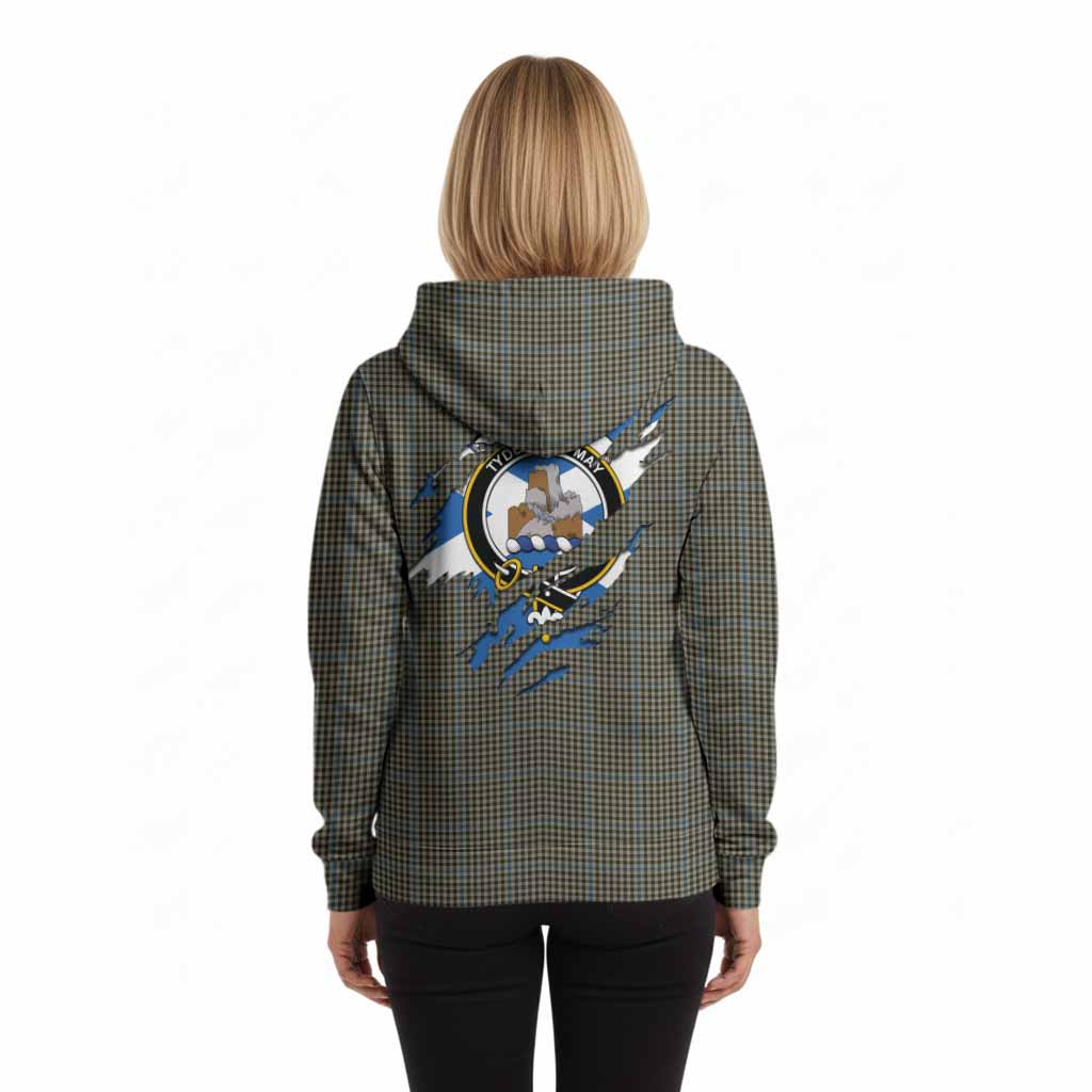 Haig Clan Crest In Me Tartan Hoodie Scotland Flag Style