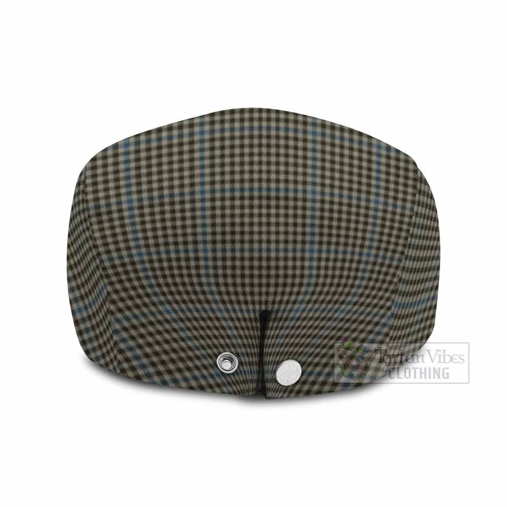 Haig Family Crest Tartan Jeff Cap, Tartan Flat Cap