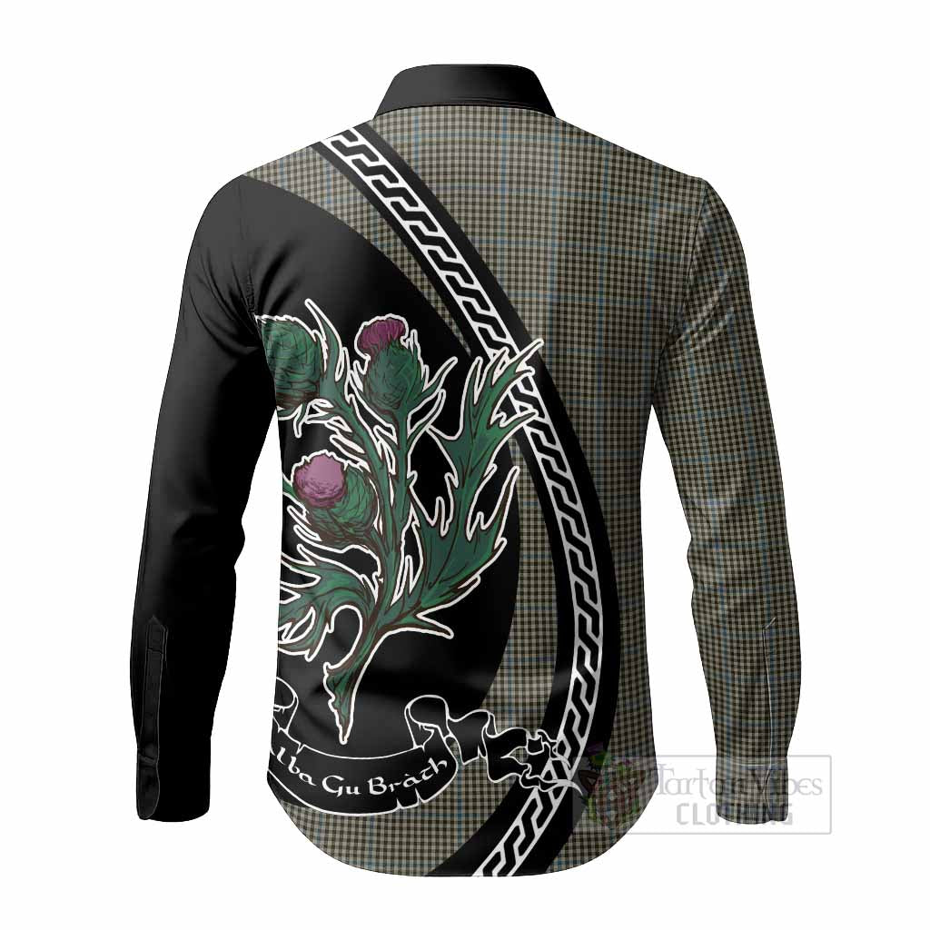 Haig Family Crest Tartan Long Sleeve Button Shirts Alba Thistle Inspired - Tartan Vibes Clothing