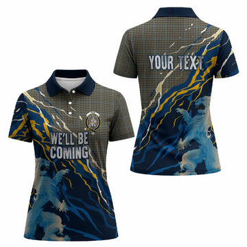 Haig Scotland Tartan Women Polo Shirt WC2026 Football - We'll Be Coming