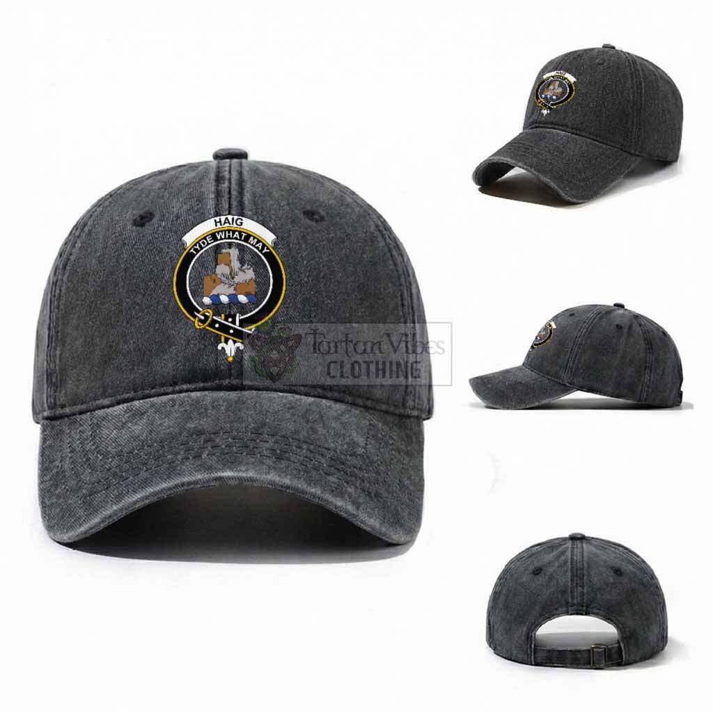 Haig Scottish Clan Crest Washed Baseball Cap