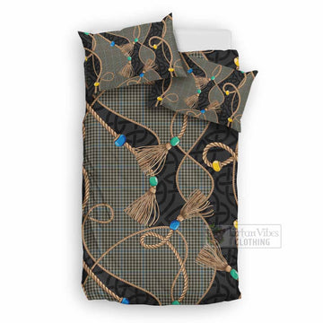Haig Scottish Tartan Twisted Ropes Stylized Bedding Set UK Bedding Set UK Double 79*79 inch - Tartan Vibes Clothing