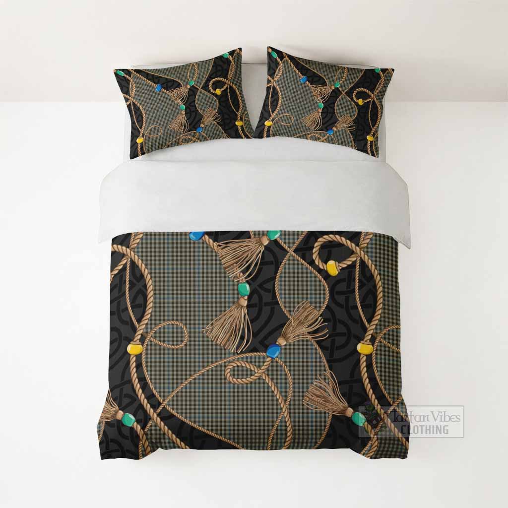 Haig Scottish Tartan Twisted Ropes Stylized Bedding Set - Tartan Vibes Clothing