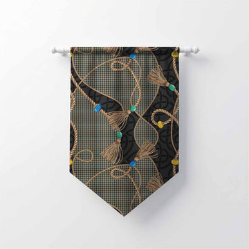 Haig Scottish Tartan Twisted Ropes Stylized Gonfalon