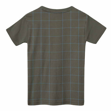 Haig Tartan Accent Kid T-shirt with Family Crest