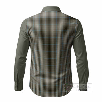 Haig Tartan Accent Long Sleeve Button Shirts with Family Crest