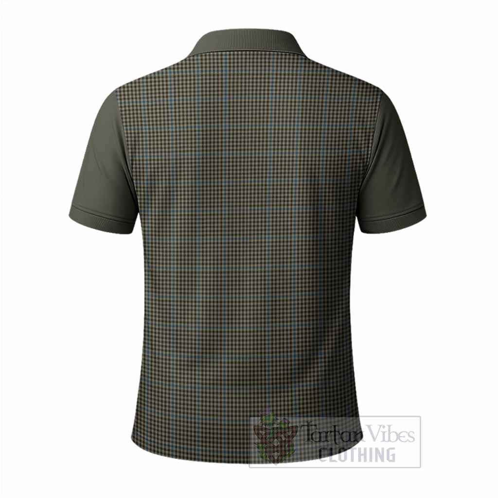 Haig Tartan Accent Polo Shirt with Family Crest