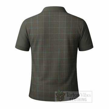Haig Tartan Accent Polo Shirt with Family Crest